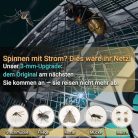 Electric légycsapó ütő - rovarcsapda ütő erős hálóval - könnyen használható, könnyű - - outlet termék