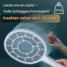 Electric légycsapó ütő - rovarcsapda ütő erős hálóval - könnyen használható, könnyű - - outlet termék