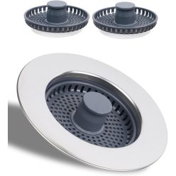   Hibbent mosogató dugó, 3 az 1-ben szűrő és dugó univerzális, szagtalanító - outlet termék