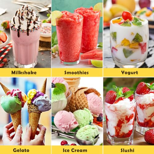 4 darabos fagylalttartó, fagyis pohár Ninja Creami NC300EU-hoz - outlet termék