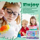 Disney Stitch saját festhető gipszfigura készlet gyerekeknek többszínű - 3 darabos - outlet termék