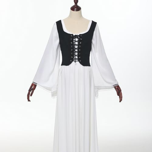 CAMDOM női reneszánsz fűzős mellény steampunk, gótikus, cosplay - outlet termék