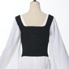 CAMDOM női reneszánsz fűzős mellény steampunk, gótikus, cosplay - outlet termék