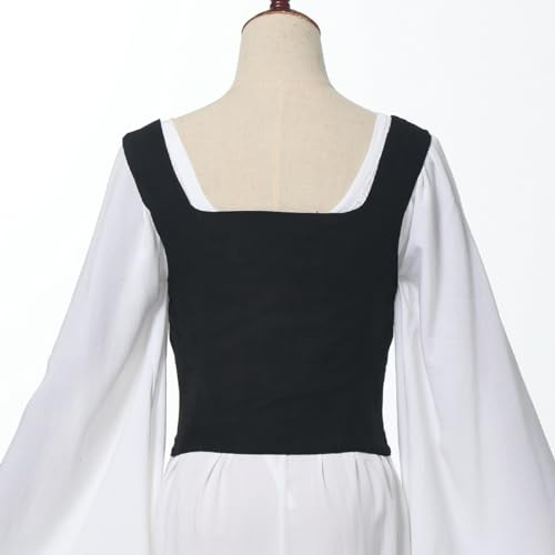 CAMDOM női reneszánsz fűzős mellény steampunk, gótikus, cosplay - outlet termék