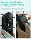 BOTSLAB 5MP vezeték nélküli videó kapucsengő 360°-os nézet, 150 napos akkumulátor - outlet termék