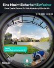 BOTSLAB 5MP videó kapucsengő kamera vezeték nélküli, 1:1 teljes alakos, 360°-os - outlet termék
