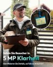 BOTSLAB 5MP videó kapucsengő kamera vezeték nélküli, 1:1 teljes alakos, 360°-os - outlet termék