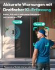 BOTSLAB 5MP videó kapucsengő kamera vezeték nélküli, 1:1 teljes alakos, 360°-os - outlet termék