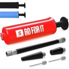 Sportbit labdapumpa 2 tű, 2 fúvóka, hosszabbítócső - outlet termék