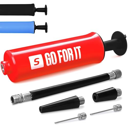 Sportbit labdapumpa 2 tű, 2 fúvóka, hosszabbítócső - outlet termék