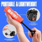 Sportbit labdapumpa 2 tű, 2 fúvóka, hosszabbítócső - outlet termék