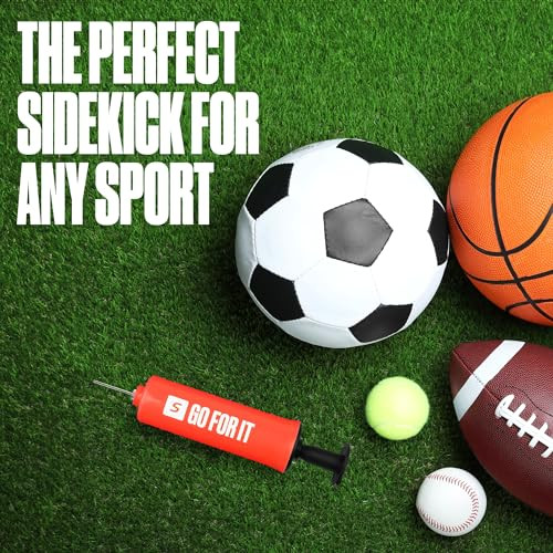 Sportbit labdapumpa 2 tű, 2 fúvóka, hosszabbítócső - outlet termék