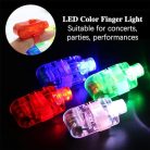 LED ujjlámpa 24 darabos, színes - outlet termék