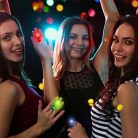 LED ujjlámpa 24 darabos, színes - outlet termék