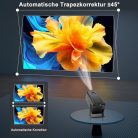 Mini Projector HY320 projektor Android 11, 1080P, WIFI6, BT5.0, 12000 lumen, FHD 4K - outlet termék