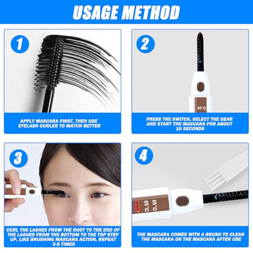 WIYETY elektromos szempilla göndörítő fehér - outlet termék