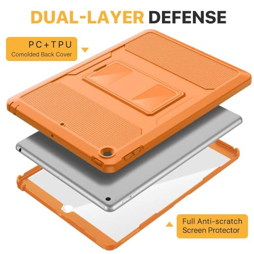 MoKo tok iPad 9/8/7. generáció narancs - outlet termék