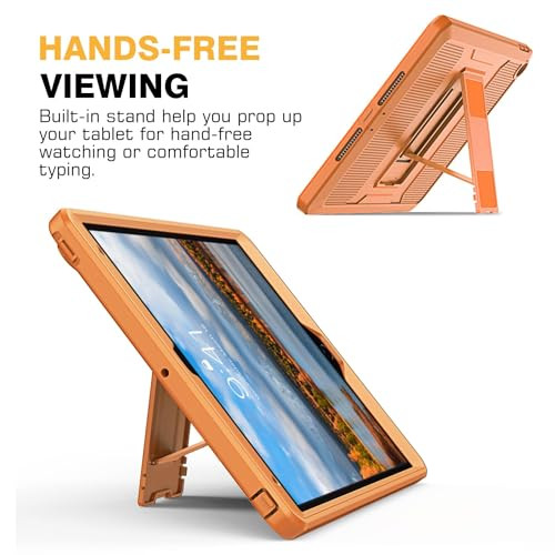 MoKo tok iPad 9/8/7. generáció narancs - outlet termék