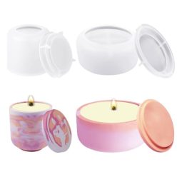   WYAHYQ gyanta öntőformák szilikon tégely kerek - outlet termék