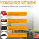 Warmfay utánfutó hátsó lámpák, 12 V univerzális hátsó lámpa szett utánfutó 13-pólusú - outlet termék