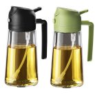 TrendPlain 470 ml olajspray főzéshez, fekete és zöld - outlet termék