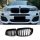 Hengjiayao F25 vesetípusú hűtőrács BMW X3 X4 fényes fekete, 2014-2018 - outlet termék