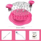 Chicken Chopper 25,5 cm csirkeaprító eszköz nagy, látható, ecsettel és villákkal - outlet termék