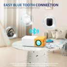 PVO mini projektor hordozható gyerek ajándék - outlet termék