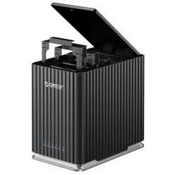   ORICO 9758C3 merevlemez ház 5 rekeszes, USB 3.1 Type-C, szerszámmentes, külső HDD - outlet termék