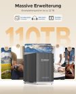ORICO 9758C3 merevlemez ház 5 rekeszes, USB 3.1 Type-C, szerszámmentes, külső HDD - outlet termék