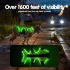 Jewyow kutyahám LED világítással, újratölthető, puha fogantyúval, 3 állítható mód - outlet termék