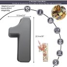 Masteymoh szilikon tortaforma számok 1 - outlet termék