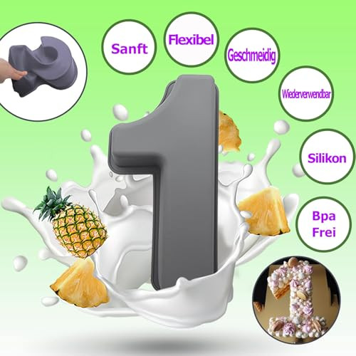 Masteymoh szilikon tortaforma számok 1 - outlet termék