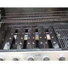GriHero 37 cm égőfedél gázgrill alkatrész, porcelán acél fűtőlap, lángelosztó, 4 - outlet termék