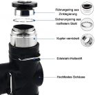 5 darabos pneumatikus csatlakozók, pneumatikus golyóscsap 6 mm, nyomásra csatlakozó - outlet termék