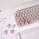 131 darabos oldalsó nyomtatású billentyűsapka készlet Cherry profil (márvány) - outlet termék