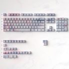 131 darabos oldalsó nyomtatású billentyűsapka készlet Cherry profil (márvány) - outlet termék