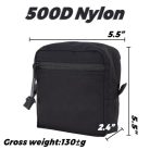 ULIONTAC Tactical 500D nylon táska, kettős YKK cipzár, okos GP kültéri kiegészítő - outlet termék