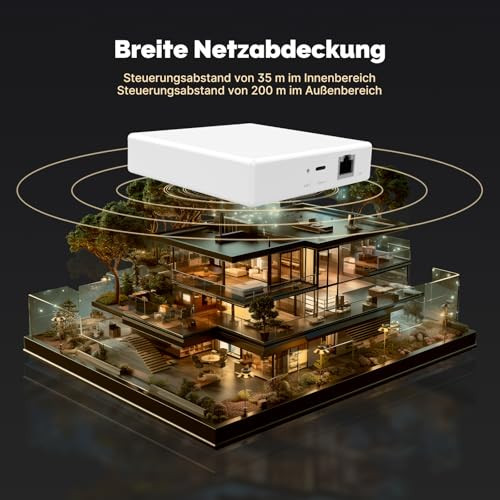 MOES Matter ZigBee átjáró - csak MOES ZigBee eszközökhöz USB-C, RJ45 LAN, alkalmazás- - outlet termék