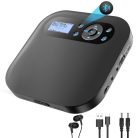 Hordozható CD lejátszó Bluetooth-tal, újratölthető Discman autóhoz FM-mel, két - outlet termék