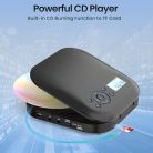 Hordozható CD lejátszó Bluetooth-tal, újratölthető Discman autóhoz FM-mel, két - outlet termék