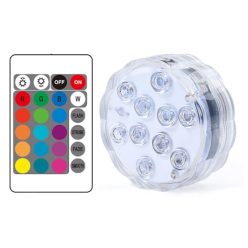   Submersible LED Lights, LED víz alatti lámpák távirányítóval, többszínű RGB víz - outlet termék