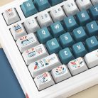 PBT Cherry profil billentyűsapka készlet 61/64/87/104/108 Cherry MX kapcsolókhoz - outlet termék