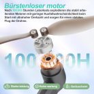 Kefe nélküli motoros drón felnőtteknek 2 kamerás, FPV, összecsukható, 1080P, app - outlet termék