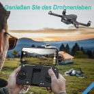 Kefe nélküli motoros drón felnőtteknek 2 kamerás, FPV, összecsukható, 1080P, app - outlet termék
