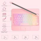 MMK billentyűzet tok iPad 10.9 hüvelyk 10. generáció 2023/2022, 360 fokban forgatható - outlet termék