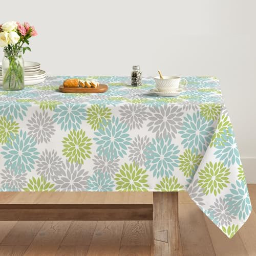 Artoid Mode Dahlia virágos asztalterítő őszi minta, 140 x 110 cm, szezonális - outlet termék