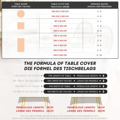 Artoid Mode Dahlia virágos asztalterítő őszi minta, 140 x 110 cm, szezonális - outlet termék