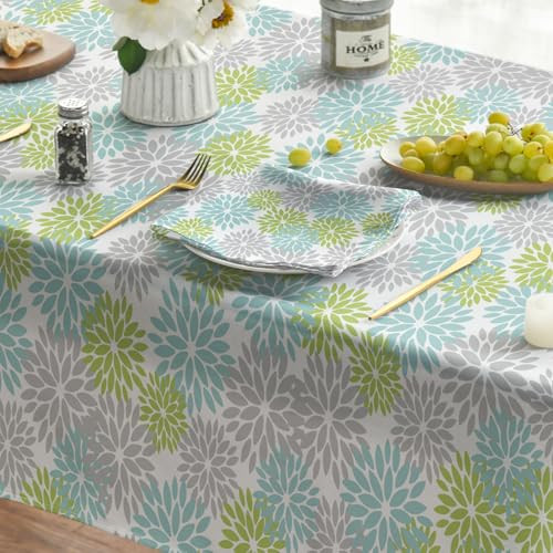 Artoid Mode Dahlia virágos asztalterítő őszi minta, 140 x 110 cm, szezonális - outlet termék