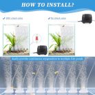 hygger 25W halastó levegőpumpa nagyon csendes - outlet termék